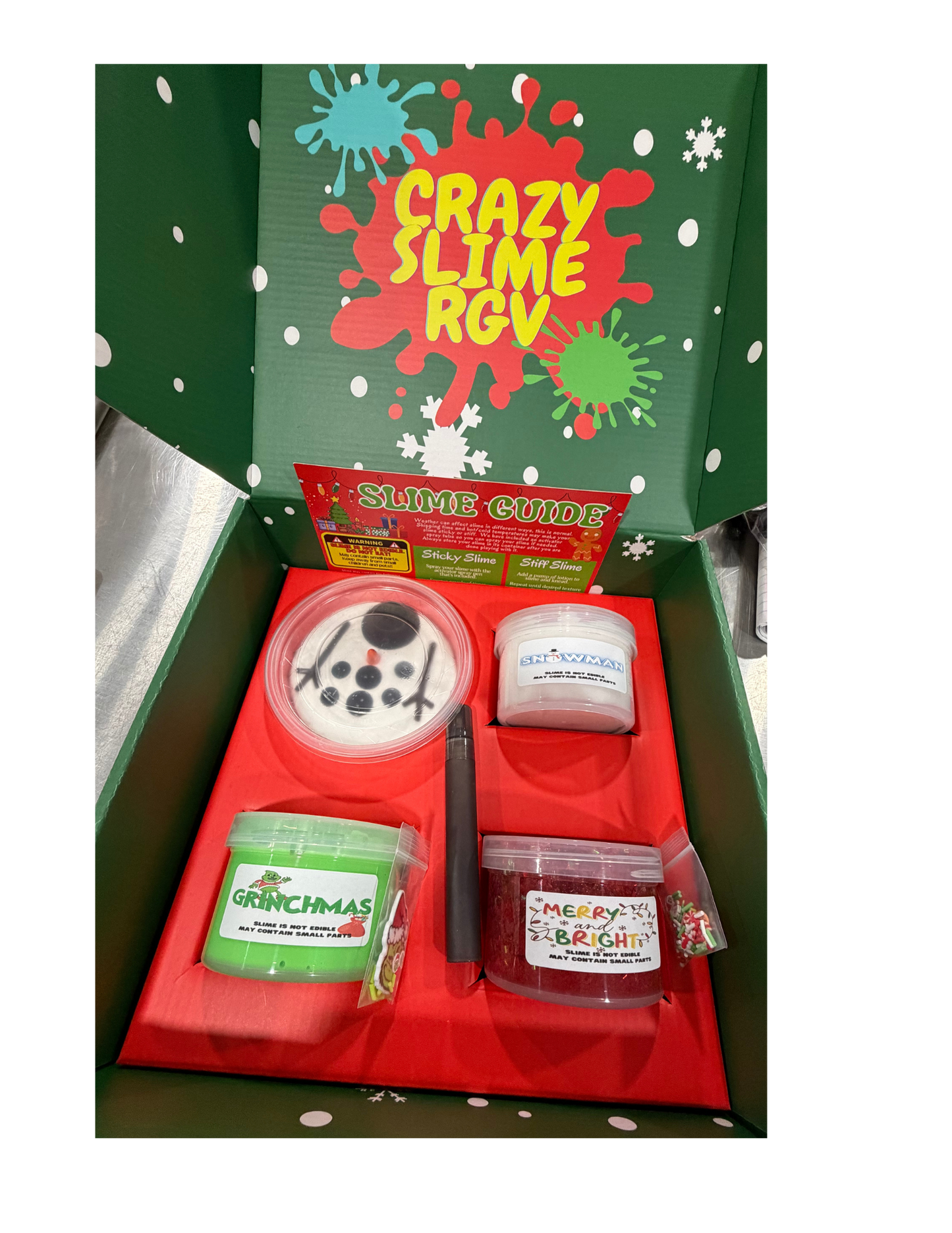 CHRISTMAS SLIME BOX