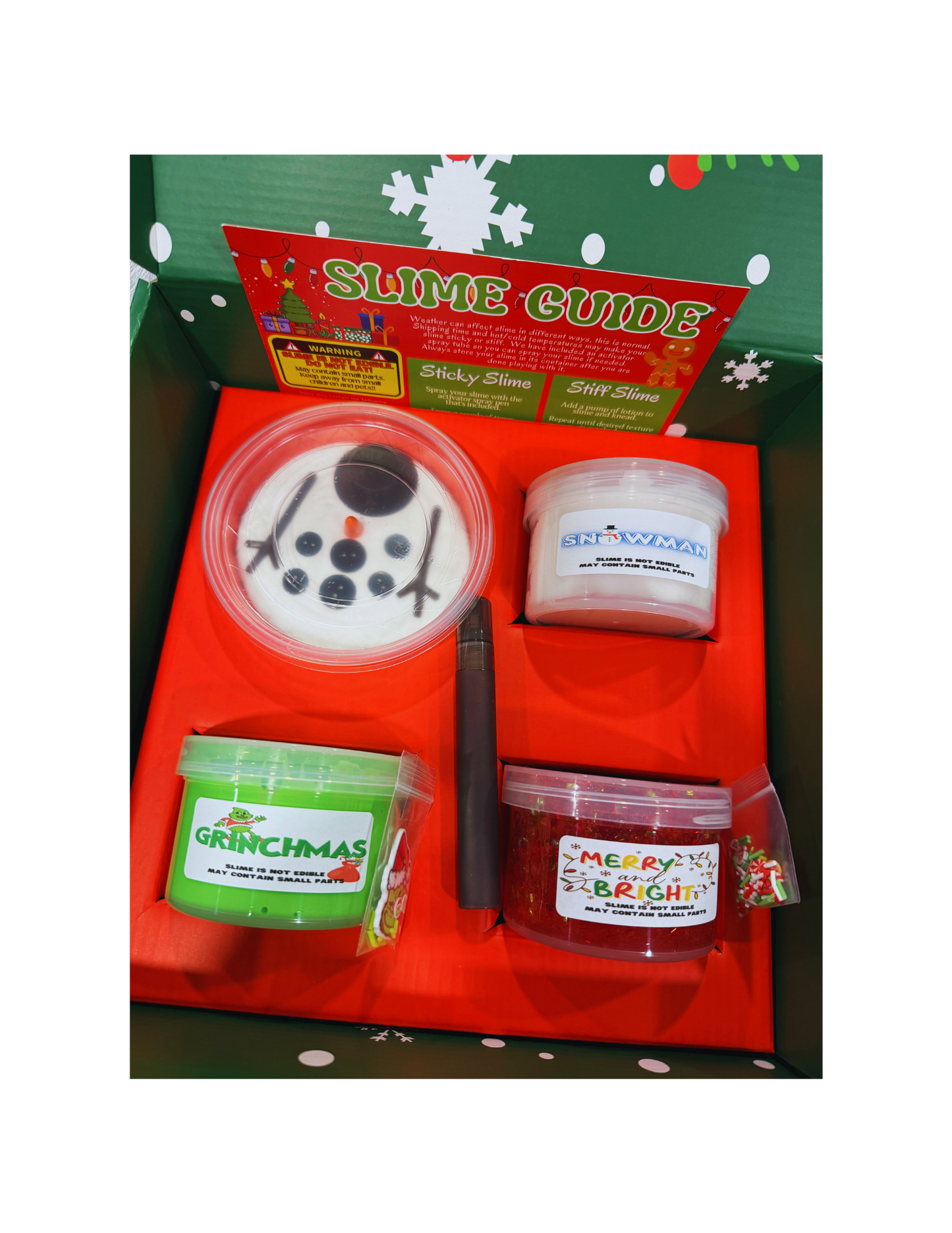 CHRISTMAS SLIME BOX