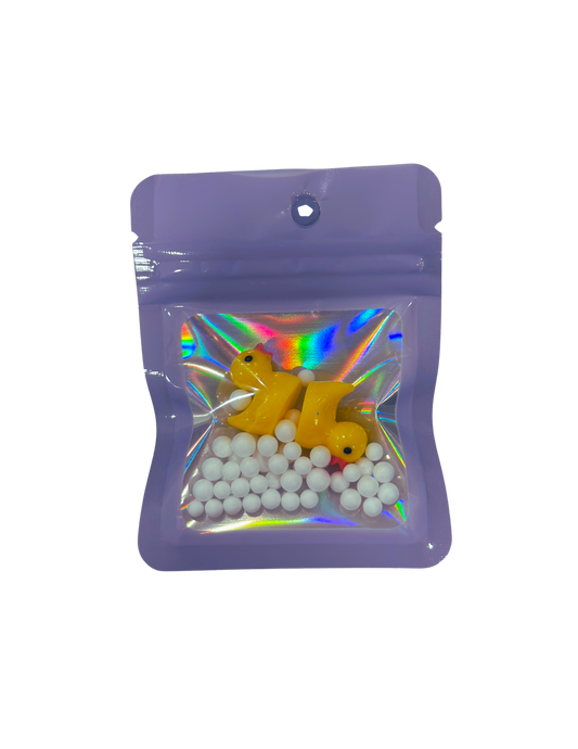 DUCKIES FOAM BEADS & CHARM BAG