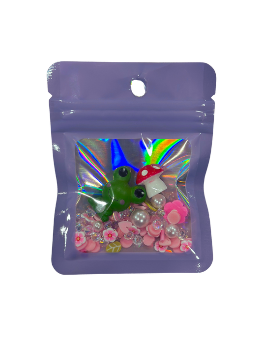 FROG SPRINKLES & CHARM BAG