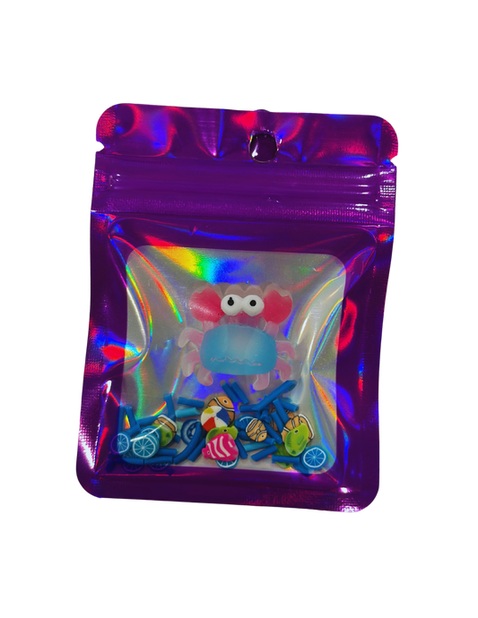 CRAB SPRINKLES & CHARM BAG