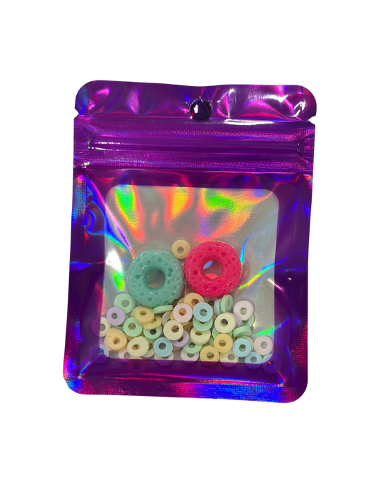 CEREAL RINGS SPRINKLES & CHARM BAG