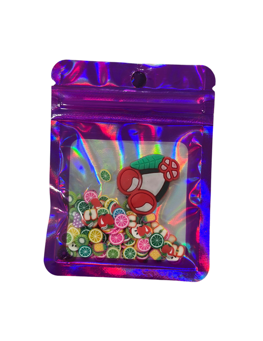 CHERRIES SPRINKLES & CHARM BAG